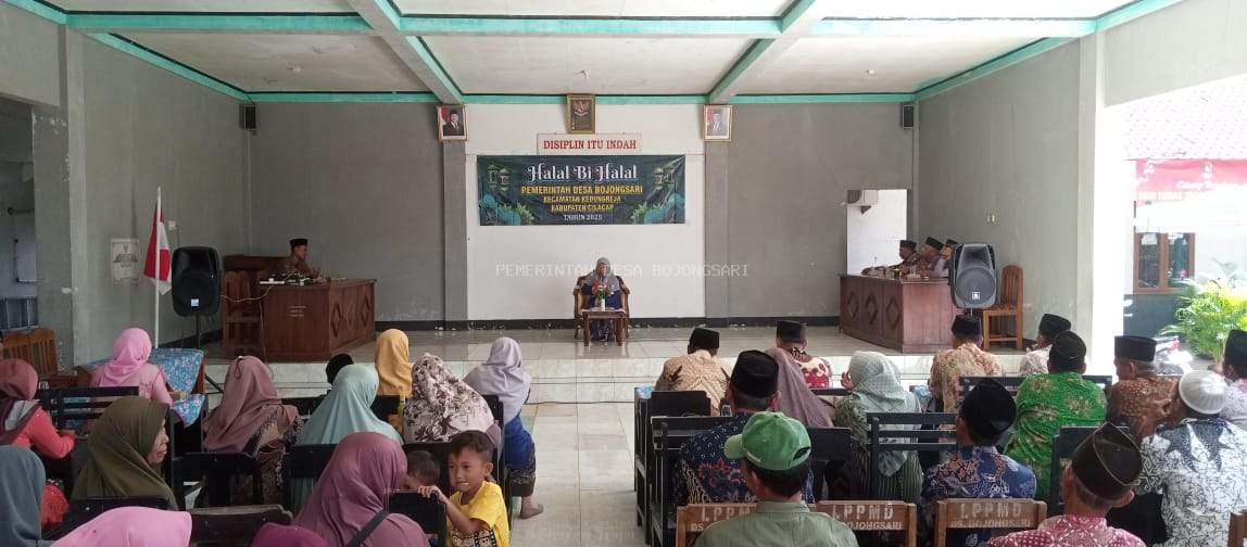 HALAL BI HALAL PEMERINTAH DESA BOJONGSARI TAHUN 2025