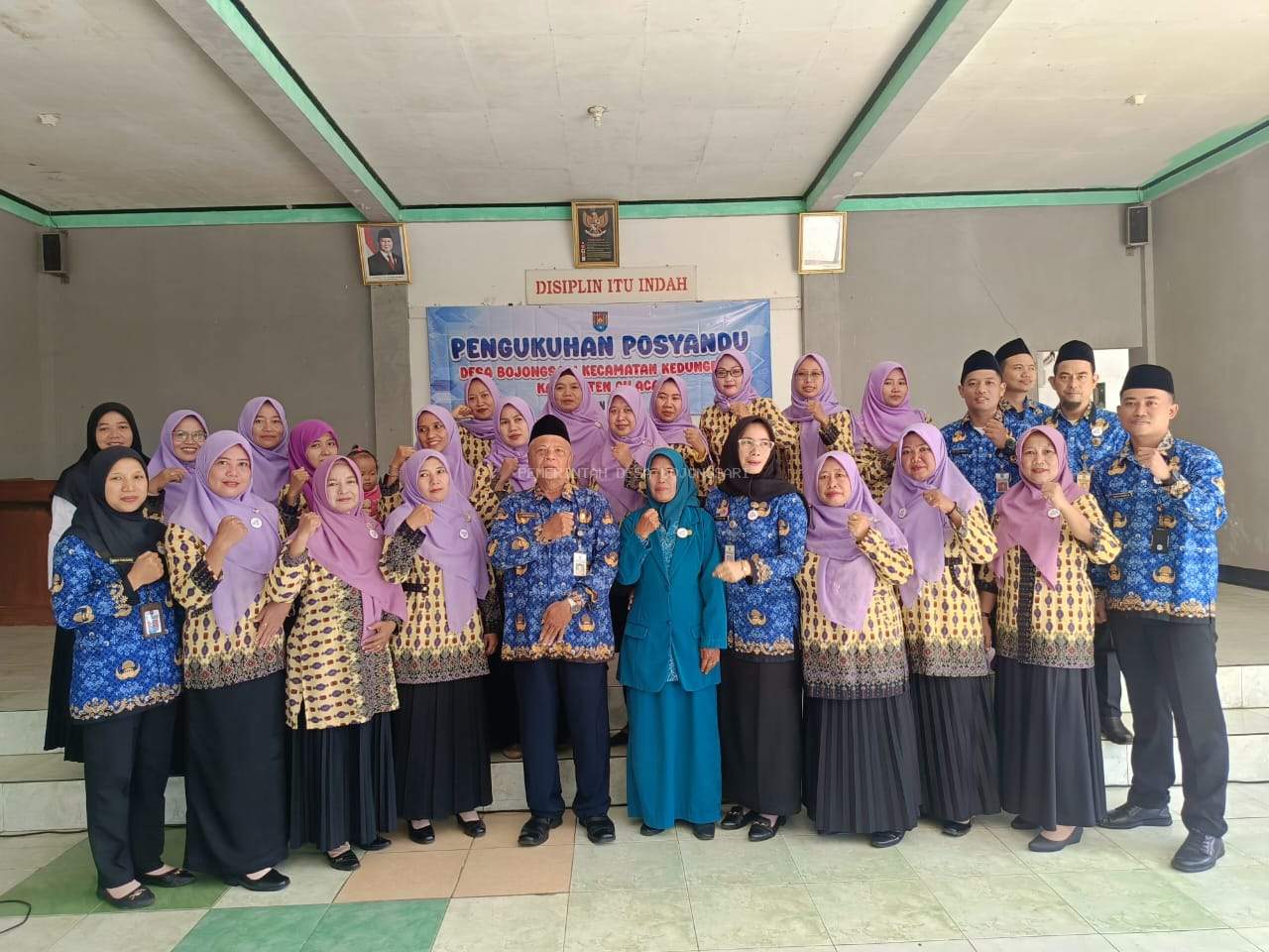 Pengukuhan Posyandu Desa dan Tim Pembina Posyandu Desa Bojongsari