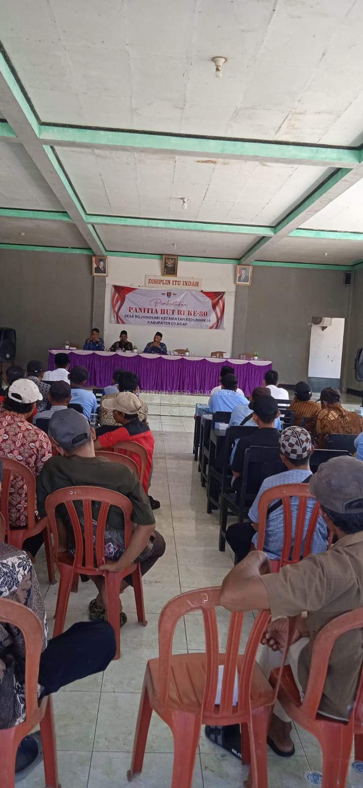 Pembentukan Panitia HUT Kemerdekaan RI ke-80 Desa Bojongsari